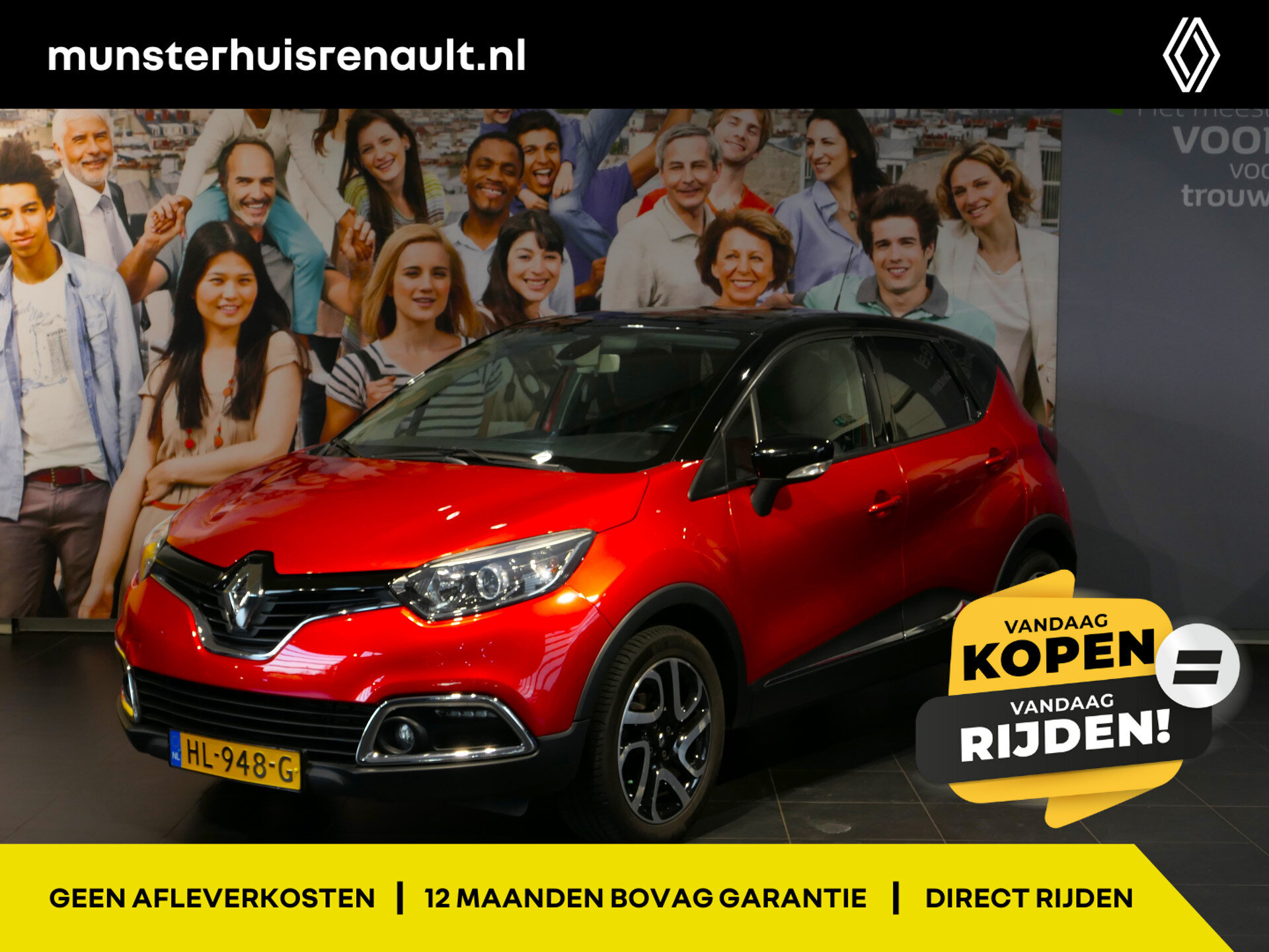 Renault Captur 0.9 TCe Dynamique *Trekhaak!*