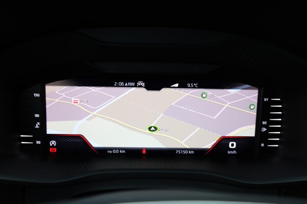 volledig digitaal instrumentenpaneel