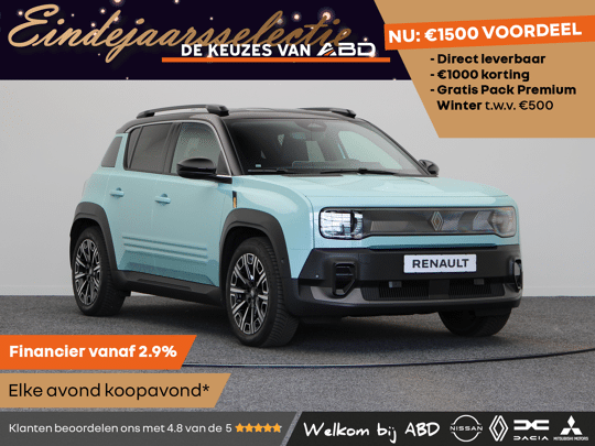 Renault 4 Iconic Comfort range