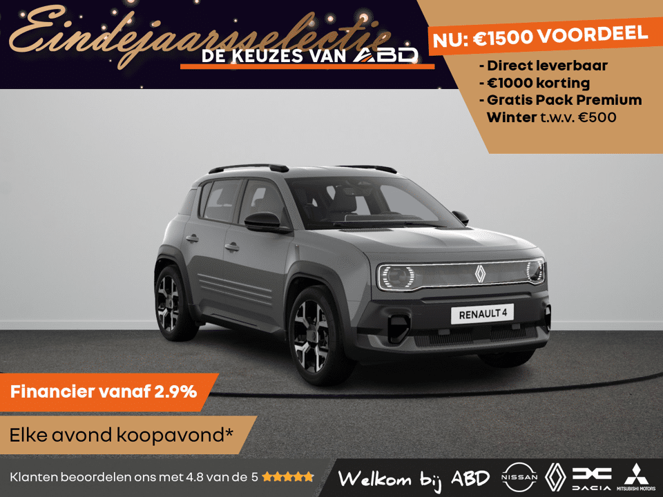 Renault 4 Techno Comfort range - Afbeelding 1