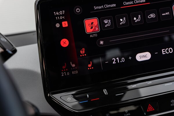 voorstoelen verwarmd