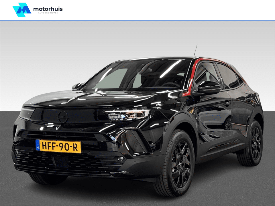 Opel Mokka Electric 50KWH 136PK LEVEL 4 GS 11KW BOORDLADER NAVI PRO TEL CAMERA LED BLACKPACK NAP - Afbeelding 1