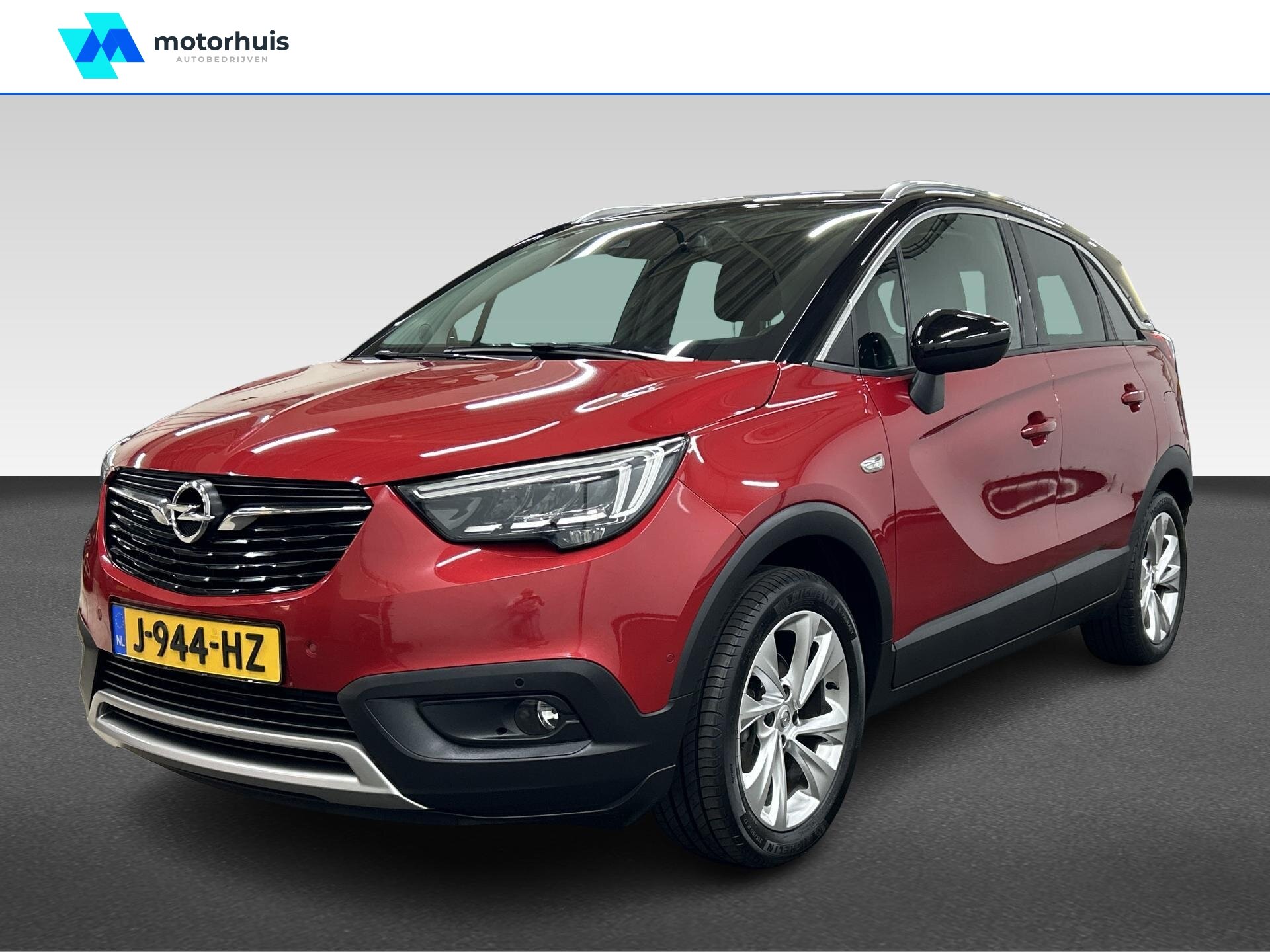 Opel Crossland X 1.2 TURBO 130PK AUTOMAAT ULTIMATE NAVI LEDER LED CAMERA HUD NAP - Afbeelding 1