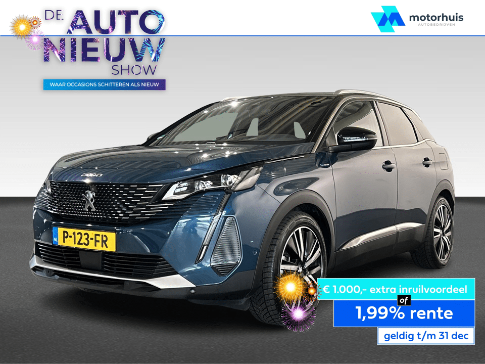 Peugeot 3008 1.6 TURBO PHEV HYBRID 225PK AUTOMAAT GT PACK BUSINESS - Afbeelding 1