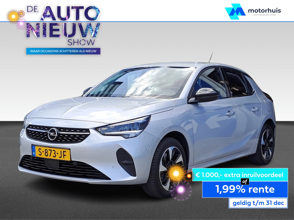 Opel Corsa Electric 50KWH 136PK ELEGANCE NAVI PRO LED TEL PDC CAMERA NAP - Afbeelding 1
