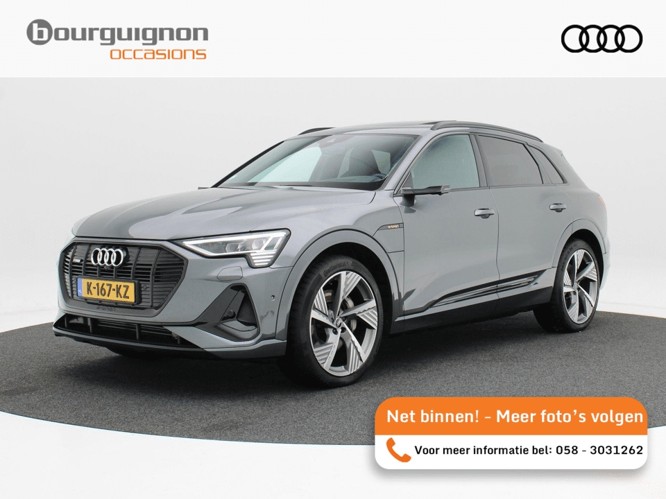Audi e-tron 55 quattro S-Line 95 kWh 408 Pk - Afbeelding 1