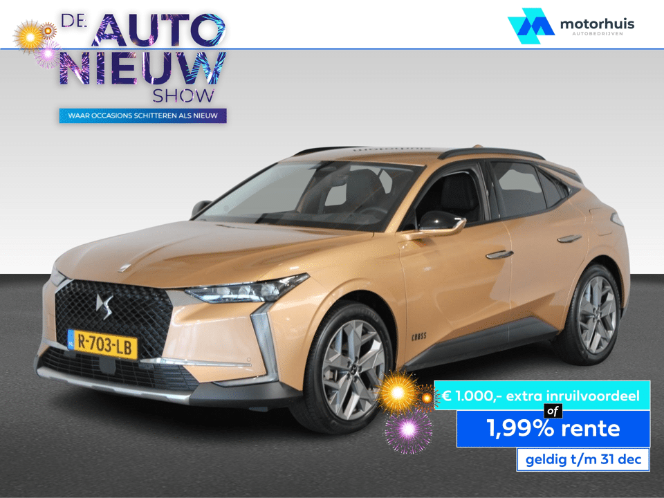 DS DS 4 1.6 E-Tense 225pk Automaat Trocadero Cross Rijdende Demo - Afbeelding 1