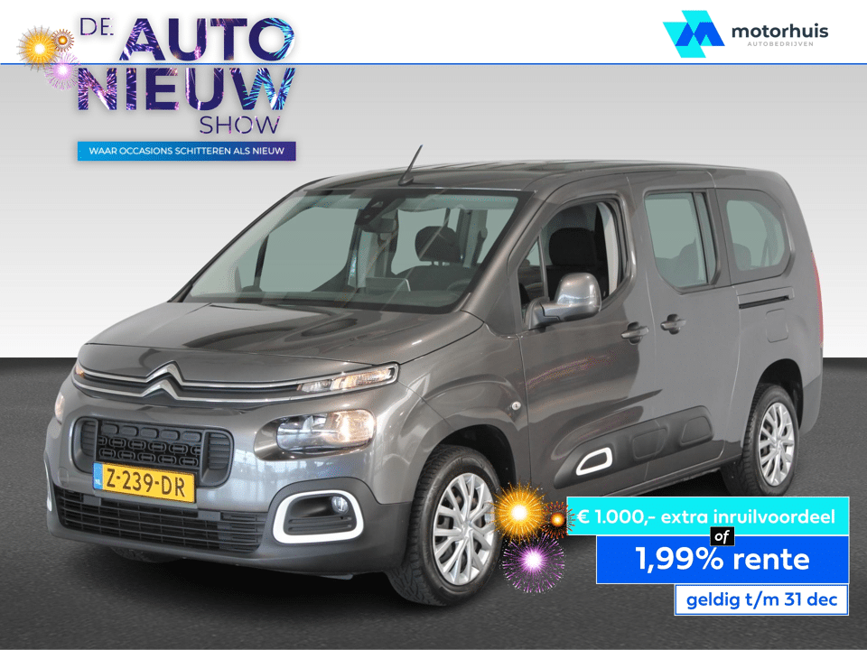 Citroën Berlingo 1.2 PureTech 110pk XL 7 persoons - Afbeelding 1