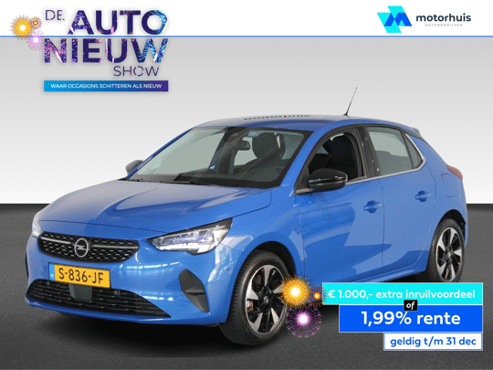 Opel Corsa Electric 50kWh 136pk Aut (11 kw boordlader) Elegance || Rijdende Demo, Bezichtiging op afspraak