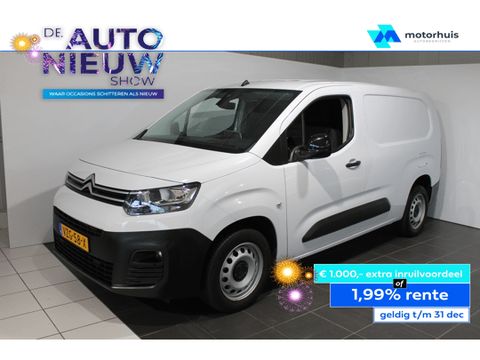 Citroën Berlingo Van GB 1.5 BlueHDi 100pk S&S L2 verhoogd laadvermogen