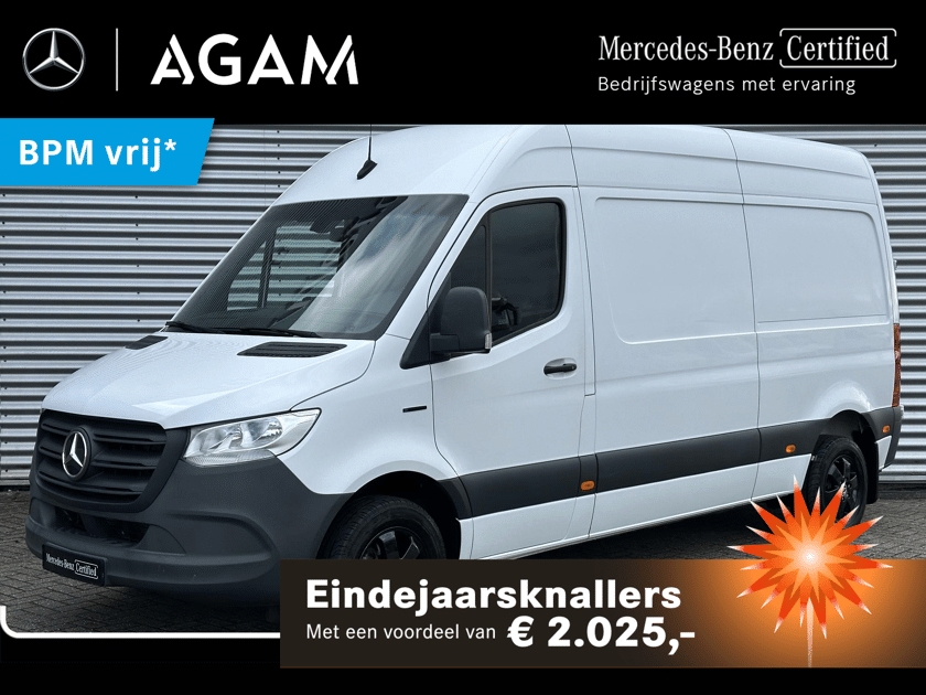 Mercedes-Benz eSprinter L2H2 Snelladen Camera Airco 55kwh - Afbeelding 1