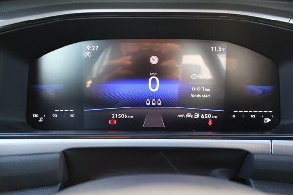 volledig digitaal instrumentenpaneel