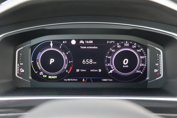 Digitaal instrumentenpaneel (Active Info Display)