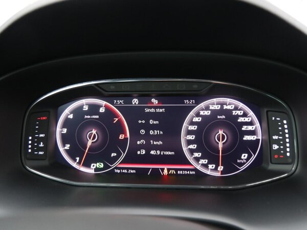 volledig digitaal instrumentenpaneel