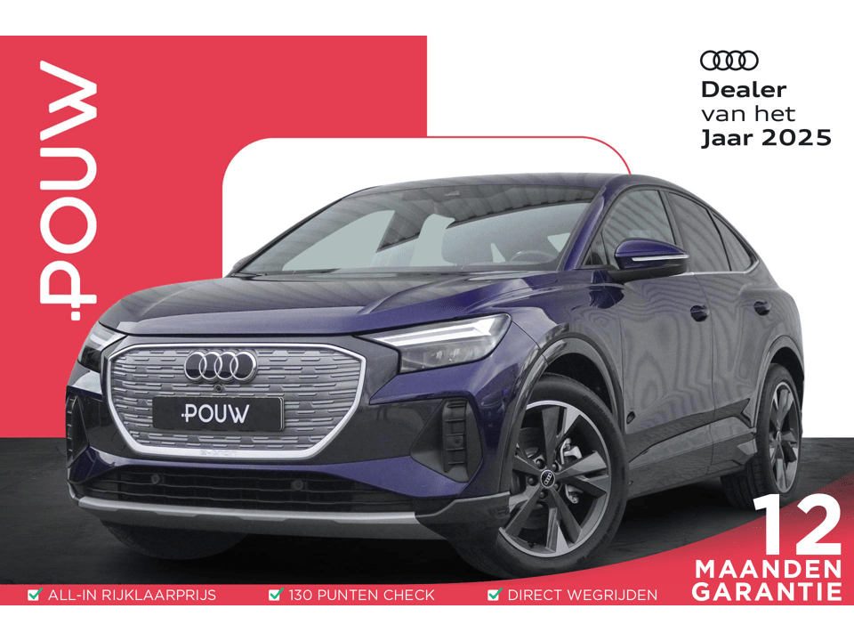 Audi Q4 e-tron Sportback 40 204pk Advanced Edition 77 kWh - Afbeelding 1