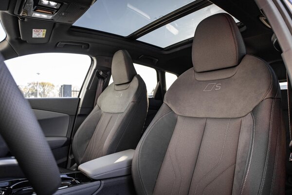 velours/alcantara bekleding