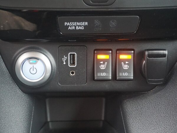 voorstoelen verwarmd