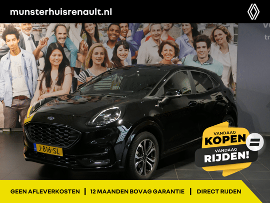 Ford Puma 1.0 EcoBoost Hybrid ST-Line - Occasion Lease vanaf €659 p/m -