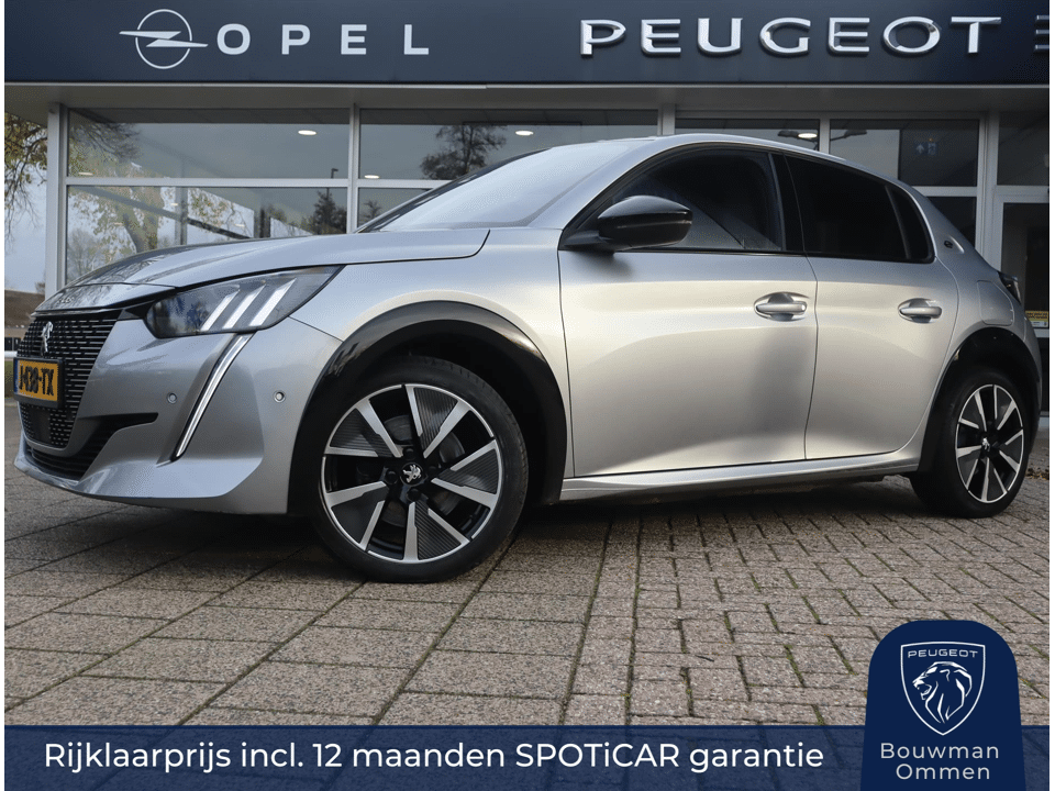 Peugeot e-208 GT EV 50kWh 136pk, Rijklaarprijs, Navigatie Full LED Camera Adaptieve cruise control Stoelverwarming - Afbeelding 1