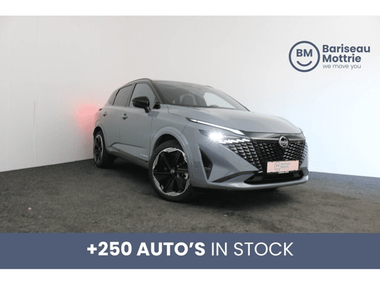 Nissan QASHQAI E-POWER N-DESIGN *LEDER*PANO DAK*DAB*GPS*CARPLAY*360°CAMERA+SENSOREN*WINTERPACK*