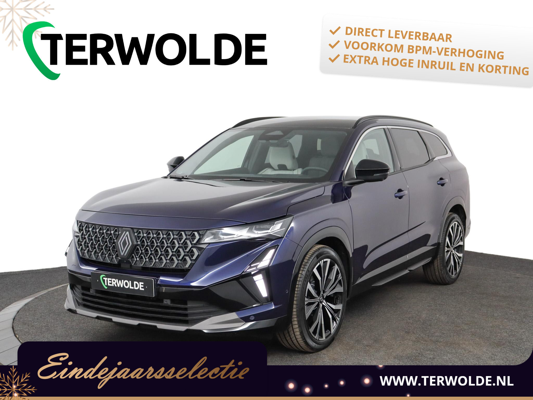 Renault Espace iconic full hybrid E-Tech 200 - 7 zitplaatsen