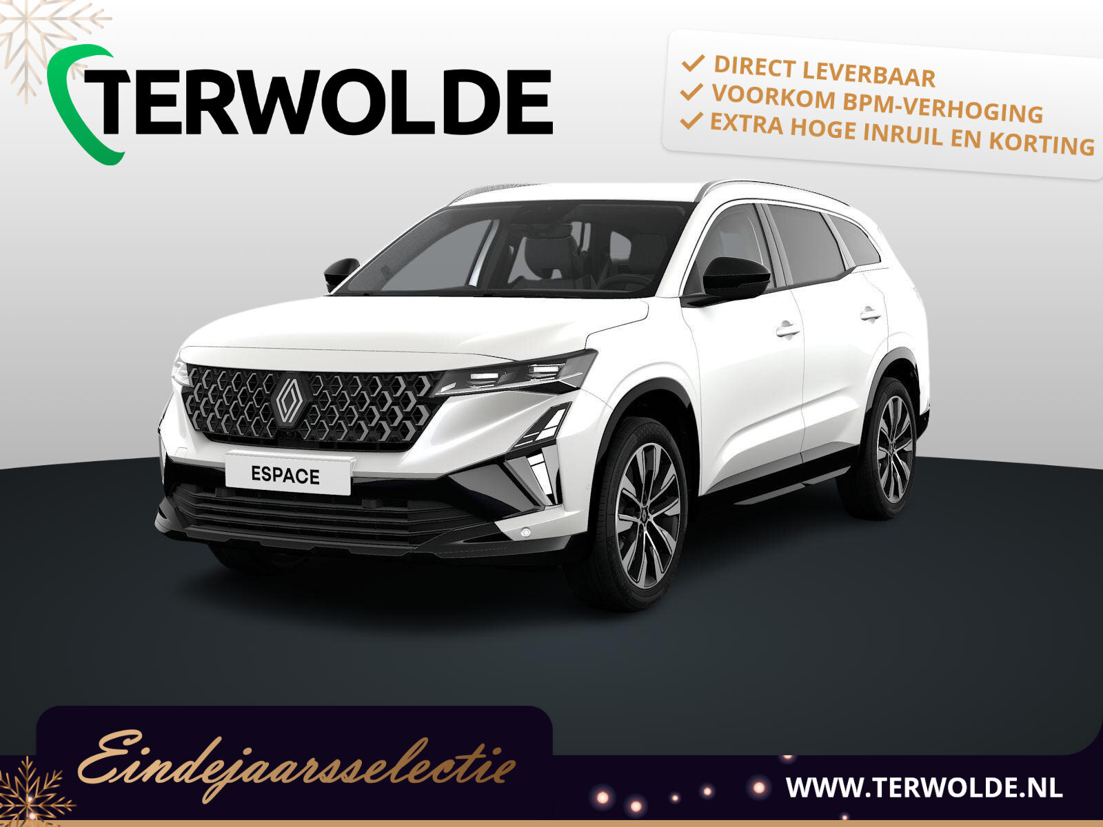 Renault Espace techno full hybrid E-Tech 200 - 5 zitplaatsen