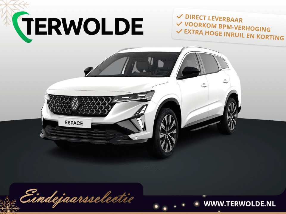 Renault Espace techno full hybrid E-Tech 200 - 5 zitplaatsen - Afbeelding 1