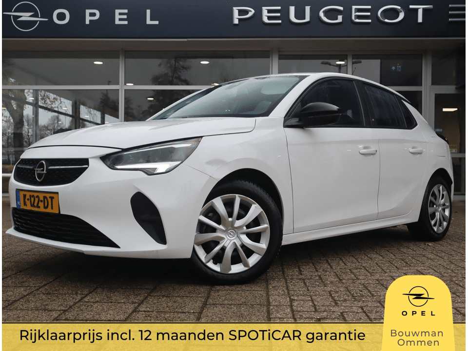 Opel Corsa Electric EV Edition 50kWh 136PK Automaat, Rijklaarprijs, Achteruitrijcamera, Mirror Screen, LED - Afbeelding 1