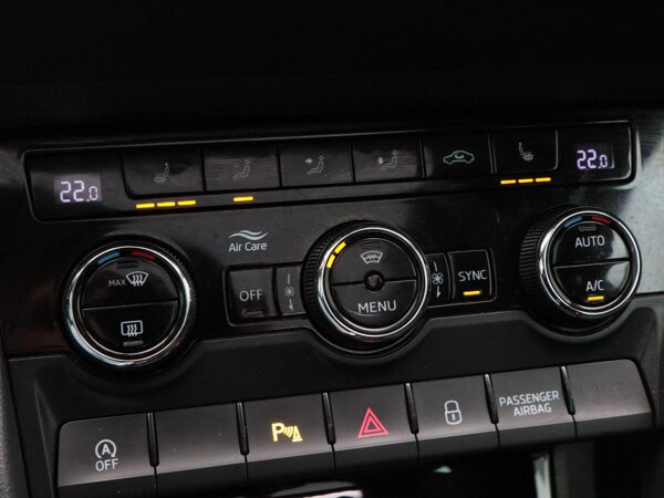 voorstoelen verwarmd