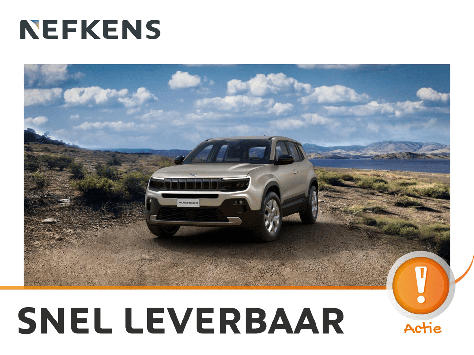 Jeep Avenger Summit - Afbeelding 1
