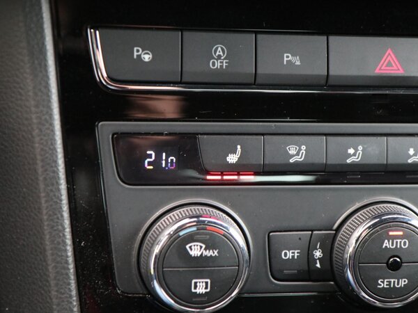 voorstoelen verwarmd