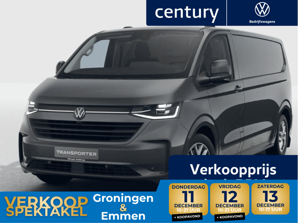 Volkswagen Bedrijfswagens Transporter Bulli L2 2.0 TDI 110 kW (150 pk) EU6 3500 mm 8 ver - Afbeelding 1