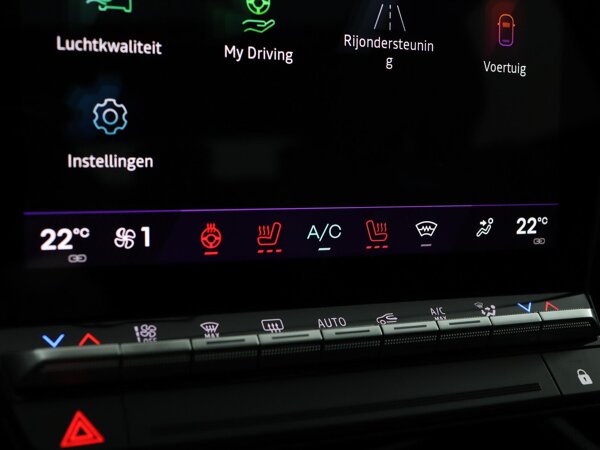 Elektrisch verwarmbare voorstoelen Elektrisch verwarmbare voorstoelen