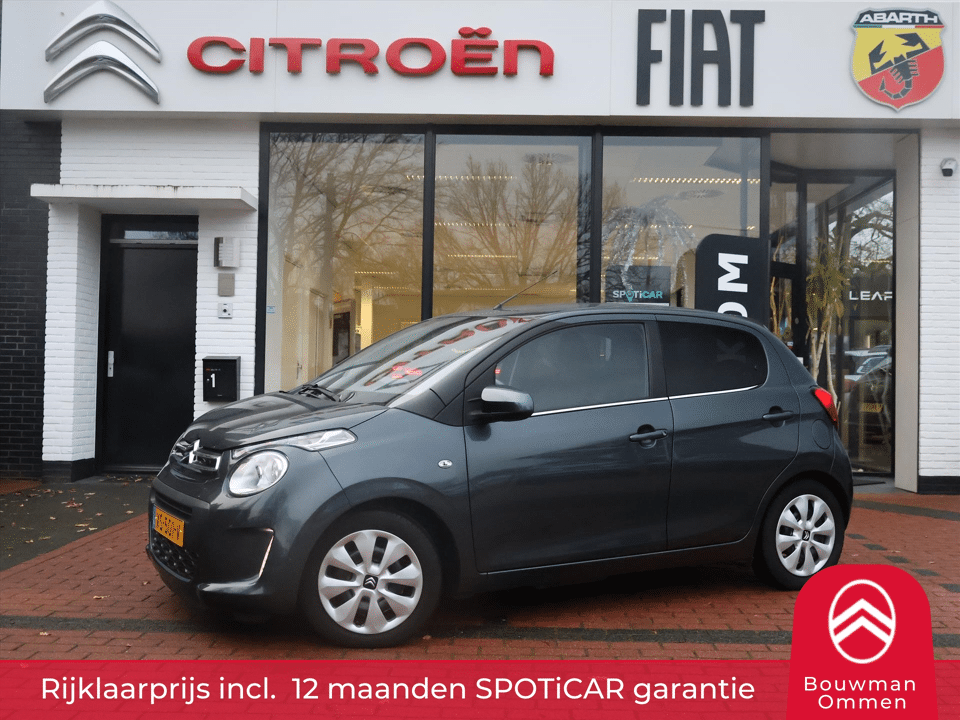 Citroën C1 VTi 72PK S&S 5drs. Feel, Rijklaarprijs | Airco | Extra getinte ramen achter | Snelheidsbegrenzer - Afbeelding 1