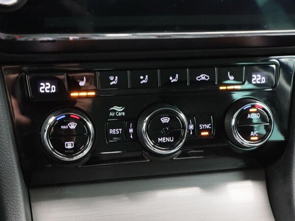 voorstoelen verwarmd