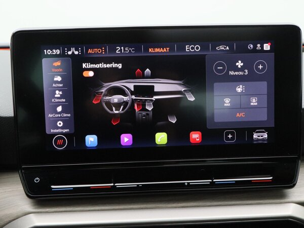 voorstoelen verwarmd