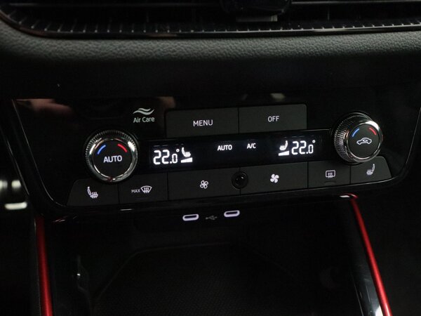 voorstoelen verwarmd