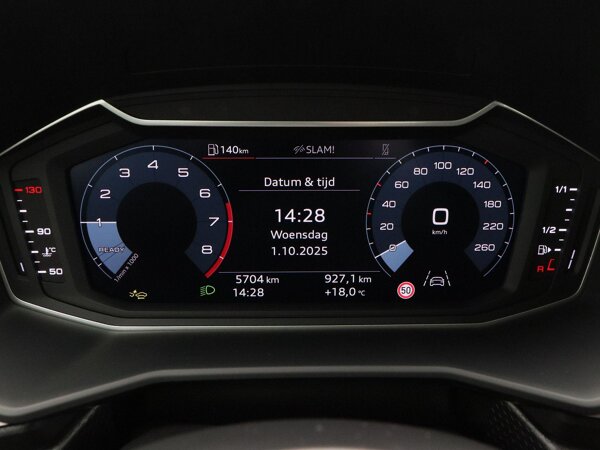 volledig digitaal instrumentenpaneel