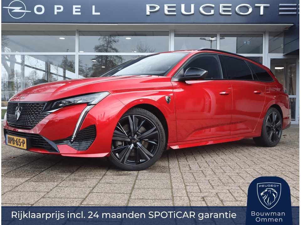 Peugeot 308 SW GT 1.6 Plug-in HYbrid 180PK e-EAT8 Automaat, Rijklaarprijs, Stoelverwarming Stuurwielverwarming Camera - Afbeelding 1