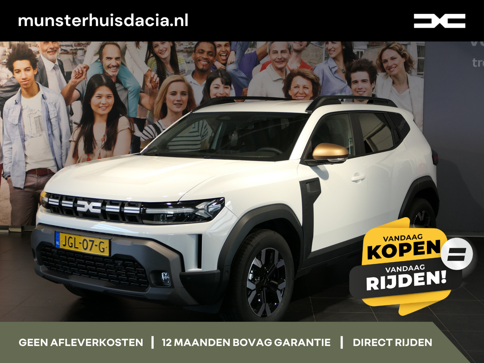 Dacia Duster 1.0 TCe 100 ECO-G Journey - Occasion Lease vanaf €544 p/m - *NIEUW*