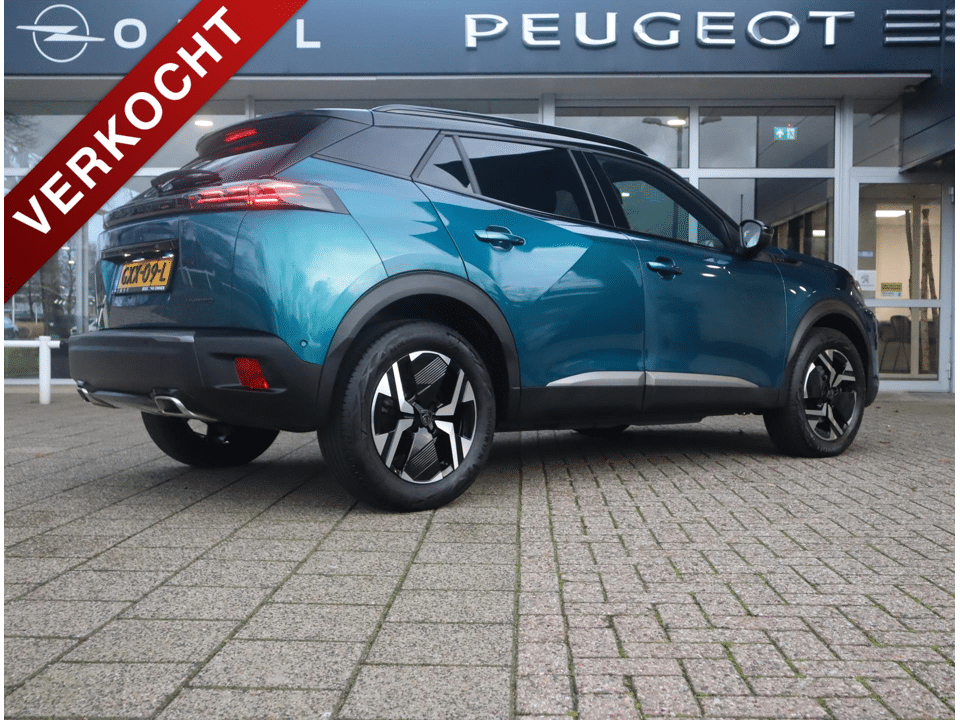 Peugeot 2008 GT Mild-Hybrid 145PK e-DCS6 Automaat, Rijklaarprijs, Stoelverwarming Camera Navigatie Adaptieve Cruise - Afbeelding 1
