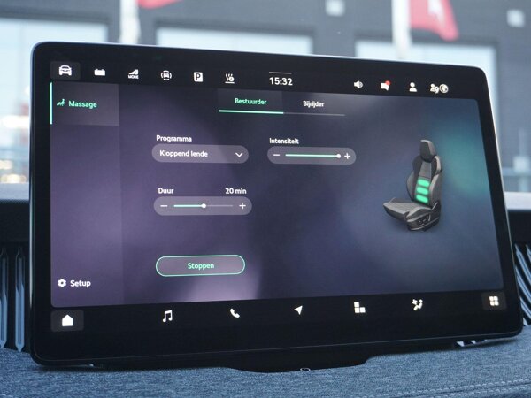 voorstoel(en) met massagefunctie