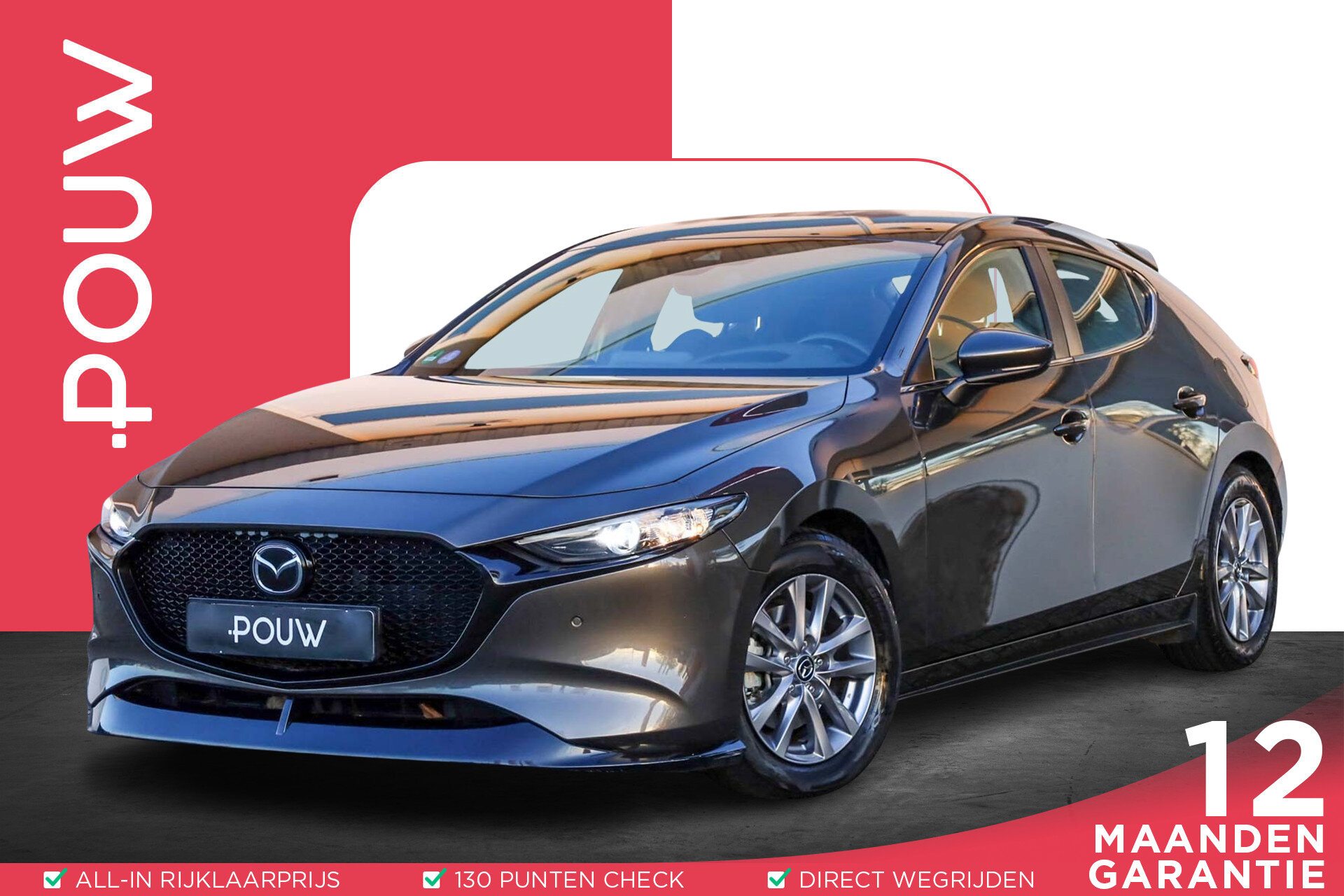 Mazda 3 2.0 e-SkyActiv-X M Hybrid 180pk Comfort met Bose