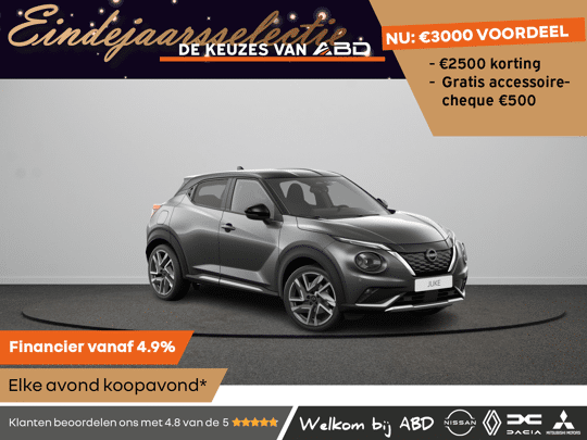Nissan Juke N-Design + Interior Pack + Cold Pack + Technology Pack 1.6L HYBRID 143