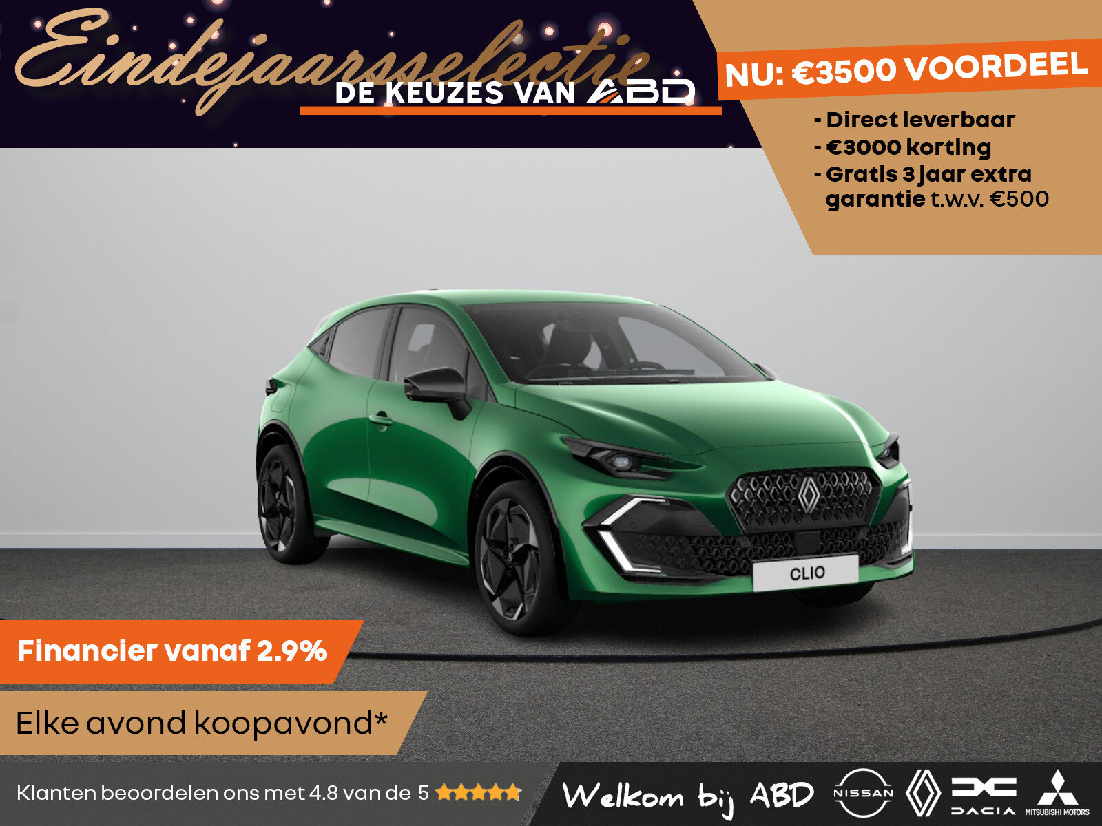 Renault Clio Techno Full hybrid - Afbeelding 1