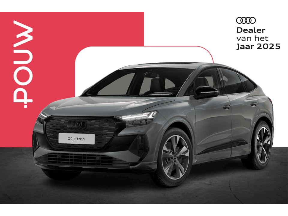 Audi Q4 e-tron Sportback 45 quattro 286pk S-line edition Competition 82 kWh - Afbeelding 1