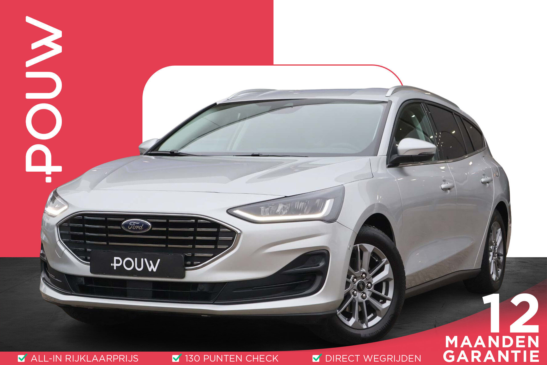 Ford Focus Wagon 1.0 EcoBoost 125pk Hybrid Titanium