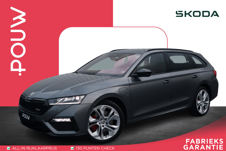 Skoda Octavia Combi RS 1.4 TSI PHEV 245pk iV - Afbeelding 1