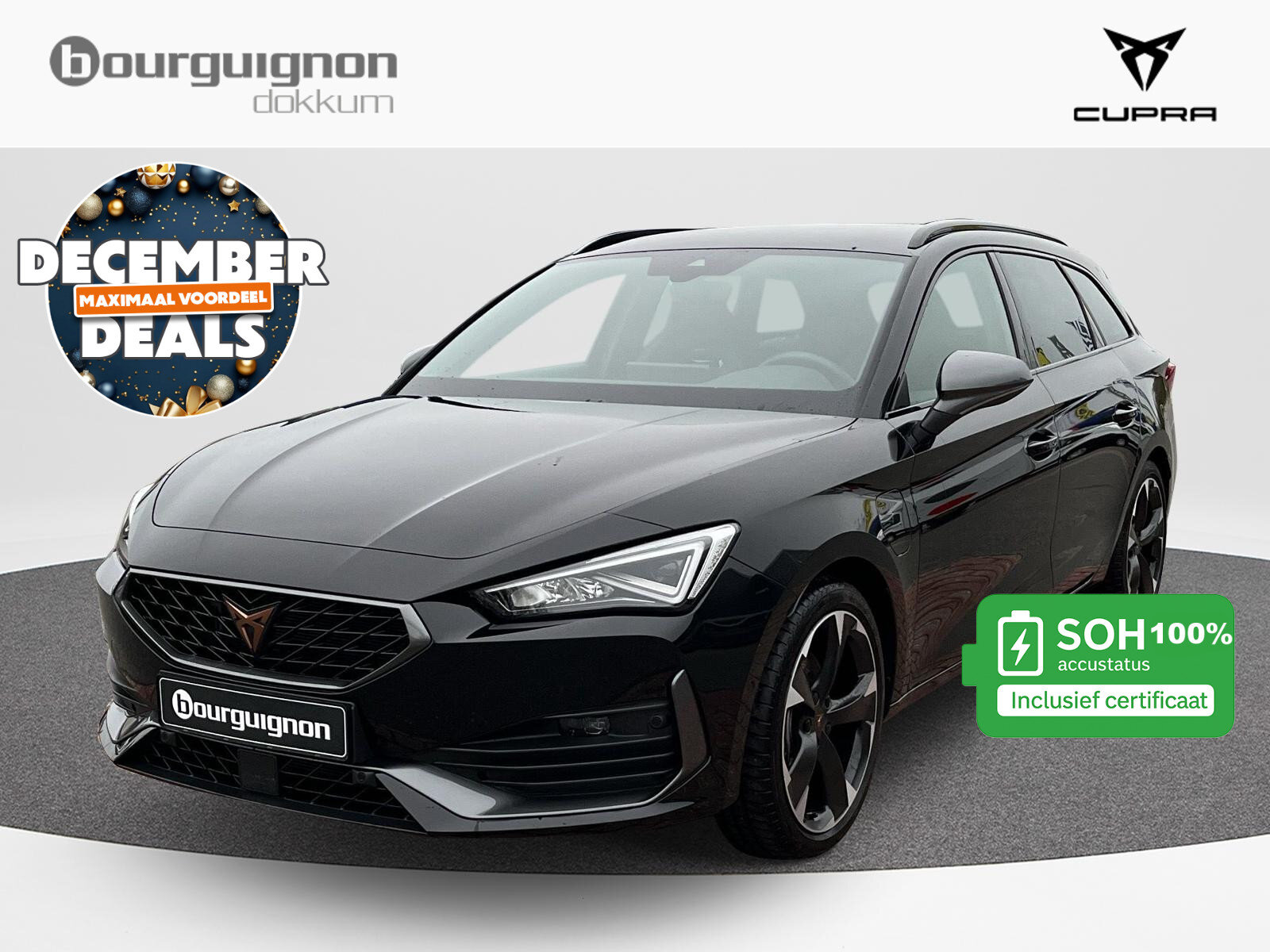 CUPRA Leon Sportstourer 1.4 e-Hybrid 204 pk PHEV | Navi | Clima |