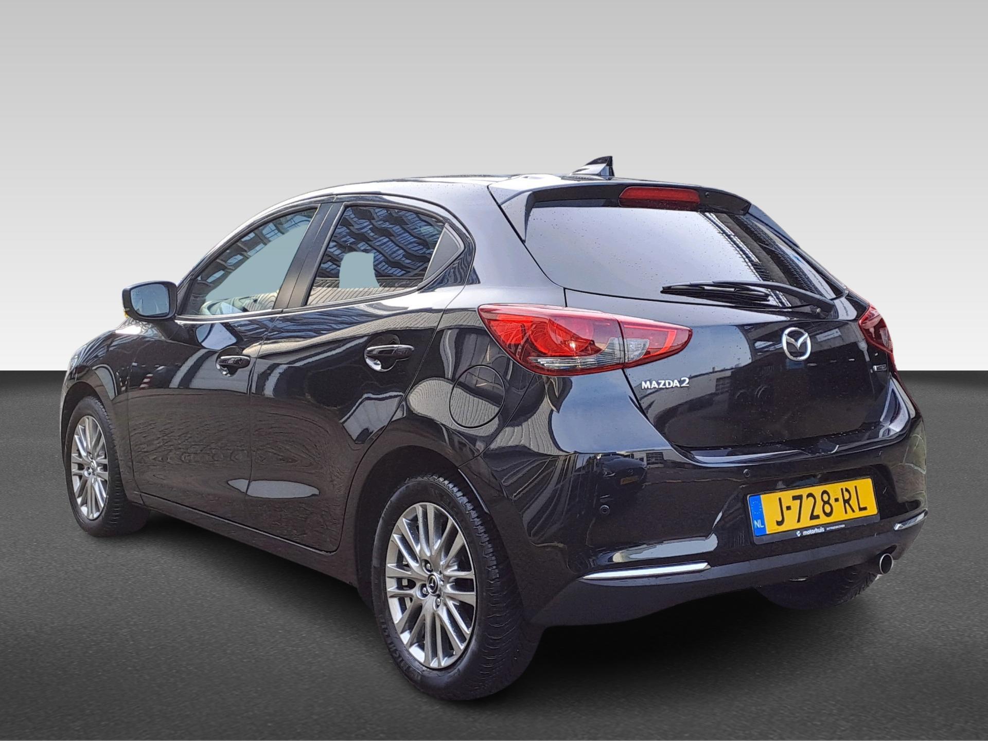 Mazda 2 1.5 SKYACTIV-G 90PK LUXURY NAVI CAMERA HUD LED ECC NAP - Afbeelding 3